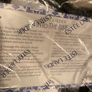 Into the blue makeup